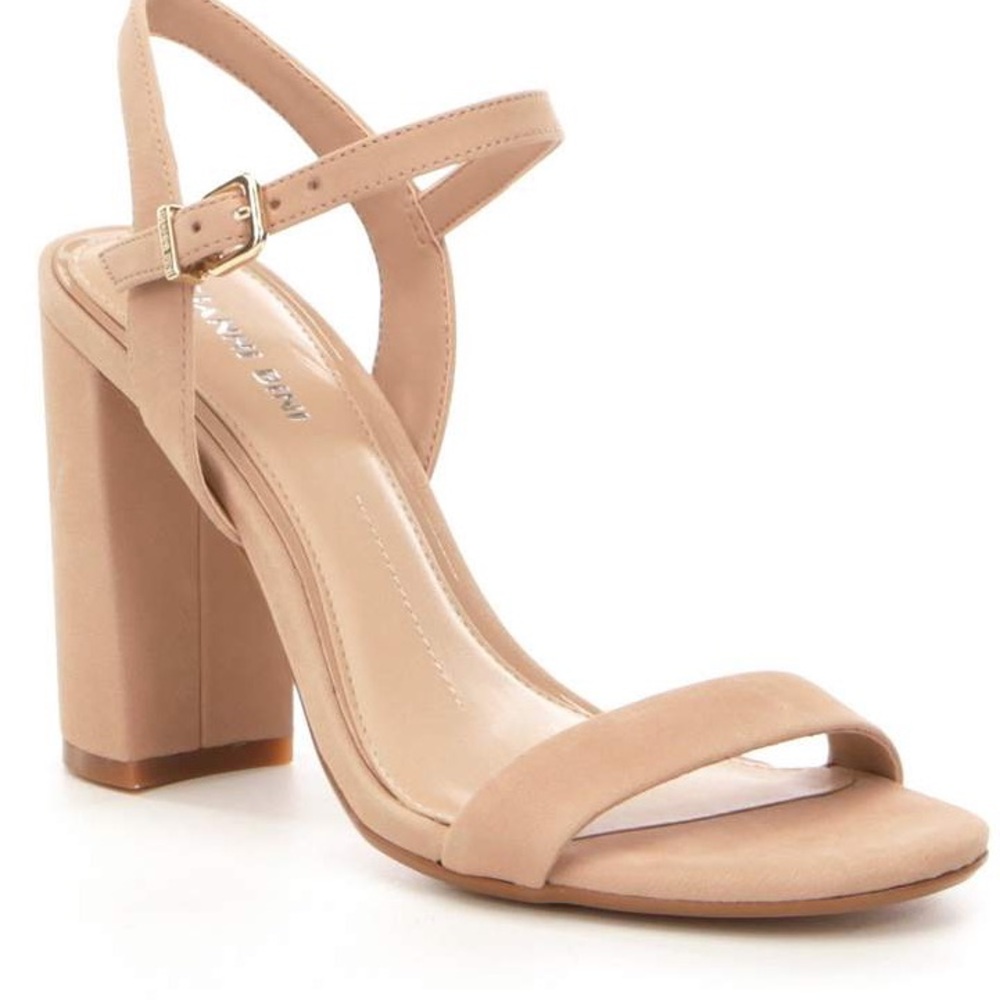 Gianni Bino McKaria Suede Block Heel